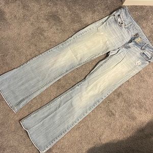 American Eagle Jeans Size 6 Artist Light Wash